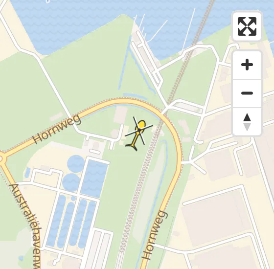 Vlucht Traumahelikopter PH-DOC van Amsterdam Heliport naar Amsterdam Heliport op donderdag 3 april 2025 14:52