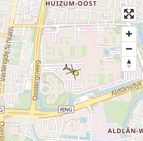 Vlucht Traumahelikopter PH-HVB van Leeuwarden naar Leeuwarden op donderdag 3 april 2025 15:05