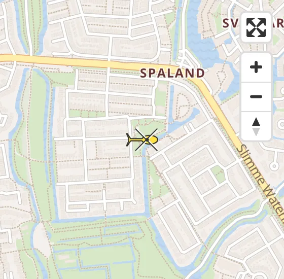 Vlucht Traumahelikopter PH-UMC van Schiedam naar Schiedam op donderdag 3 april 2025 15:37