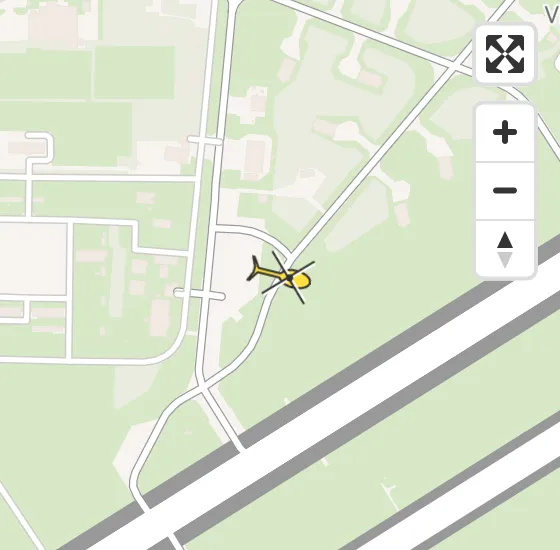 Vlucht Traumahelikopter PH-MAA van Vliegbasis Volkel naar Vliegbasis Volkel op donderdag 3 april 2025 15:44