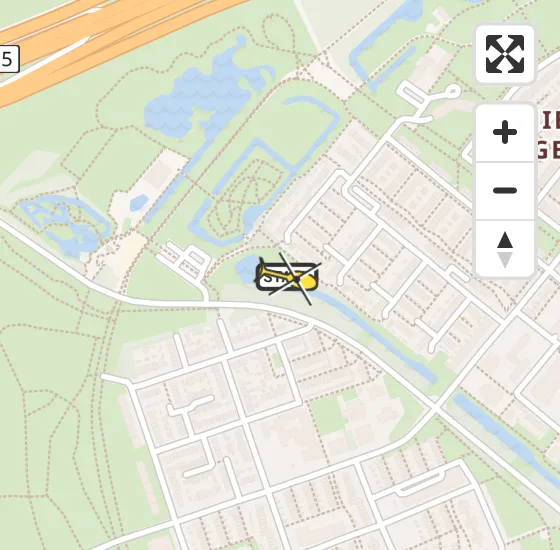 Vlucht Traumahelikopter PH-DOC van Hoogvliet naar Hoogvliet op donderdag 3 april 2025 16:43