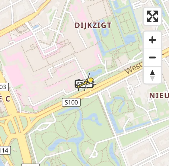 Vlucht Traumahelikopter PH-DOC van Erasmus MC naar Erasmus MC op donderdag 3 april 2025 17:17