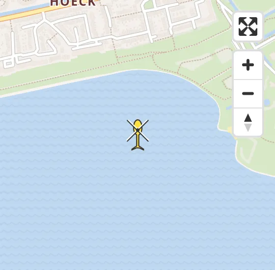 Vlucht Traumahelikopter PH-UMC van Hellevoetsluis naar Hellevoetsluis op donderdag 3 april 2025 17:36