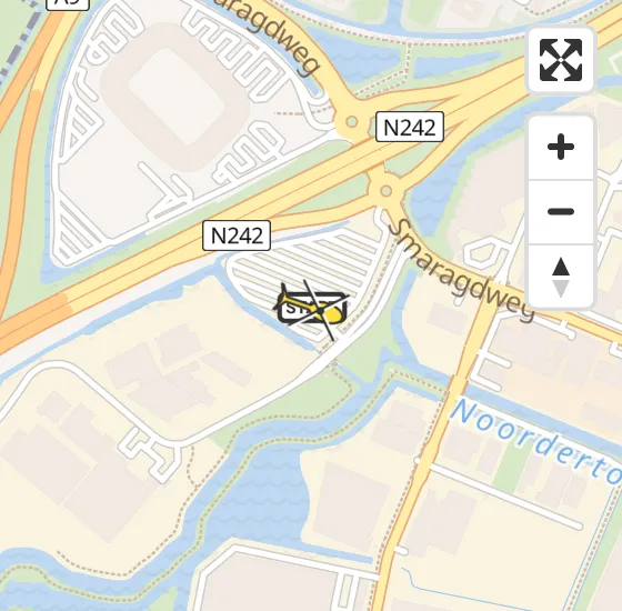 Vlucht Traumahelikopter PH-DOC van Alkmaar naar Alkmaar op donderdag 3 april 2025 18:15