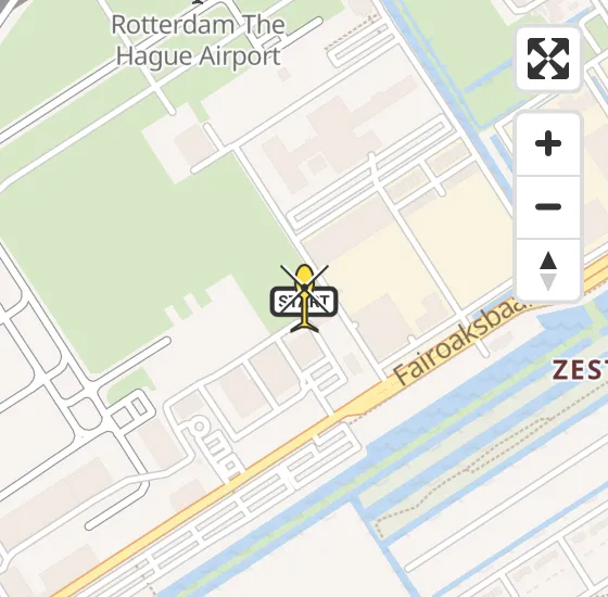 Vlucht Traumahelikopter PH-UMC van Rotterdam The Hague Airport naar Rotterdam The Hague Airport op donderdag 3 april 2025 18:52