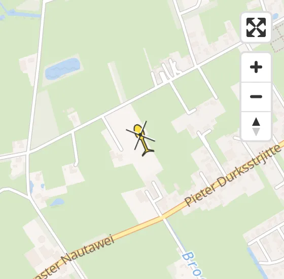 Vlucht Traumahelikopter PH-HVB van Broeksterwâld naar Broeksterwâld op donderdag 3 april 2025 19:02