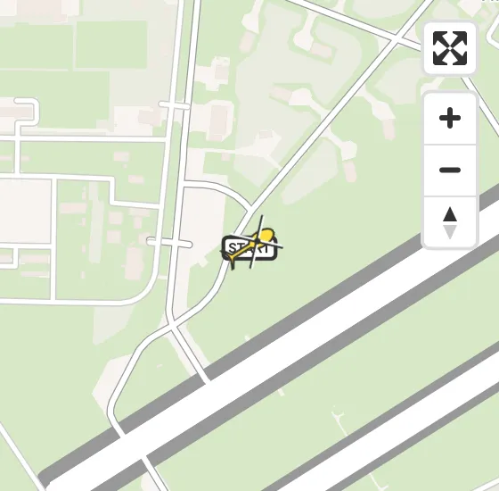 Vlucht Traumahelikopter PH-MAA van Vliegbasis Volkel naar Vliegbasis Volkel op donderdag 3 april 2025 19:06