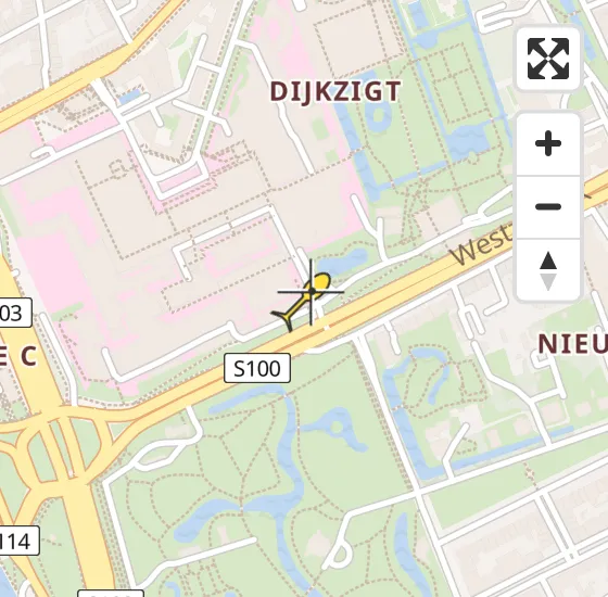 Vlucht Traumahelikopter PH-UMC van Erasmus MC naar Erasmus MC op zaterdag 5 april 2025 4:16