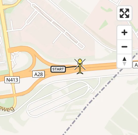 Vlucht Traumahelikopter PH-DOC van Soesterberg naar Soesterberg op zaterdag 5 april 2025 5:06