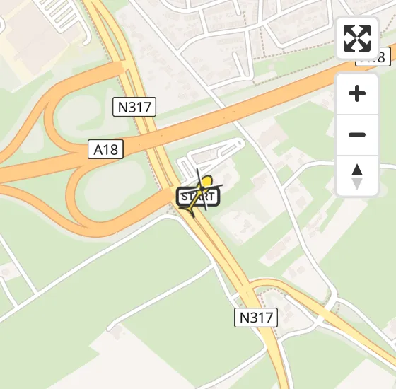 Vlucht Traumahelikopter PH-MAA van Doetinchem naar Doetinchem op zaterdag 5 april 2025 10:48