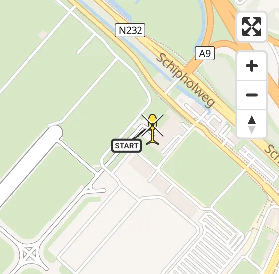 Vlucht Politiehelikopter PH-PXX van Schiphol naar Schiphol op zaterdag 5 april 2025 12:36