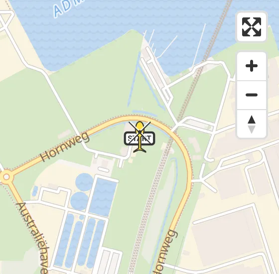 Vlucht Traumahelikopter PH-DOC van Amsterdam Heliport naar Amsterdam Heliport op zaterdag 5 april 2025 20:20