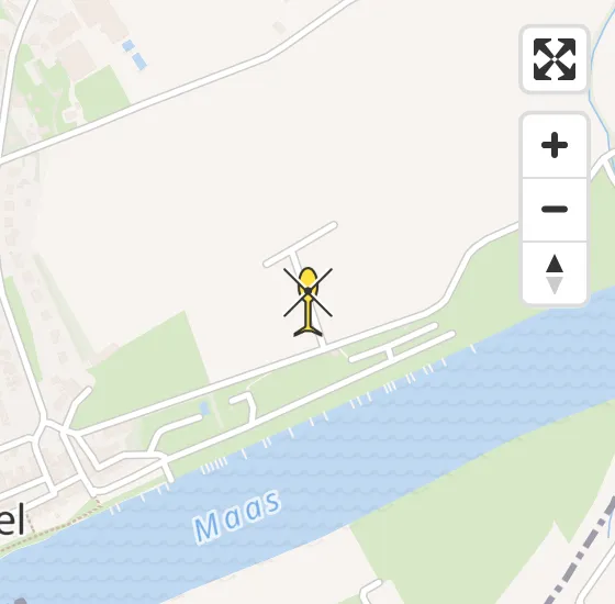 Vlucht Traumahelikopter PH-MAA van Kessel naar Kessel op zondag 6 april 2025 6:00