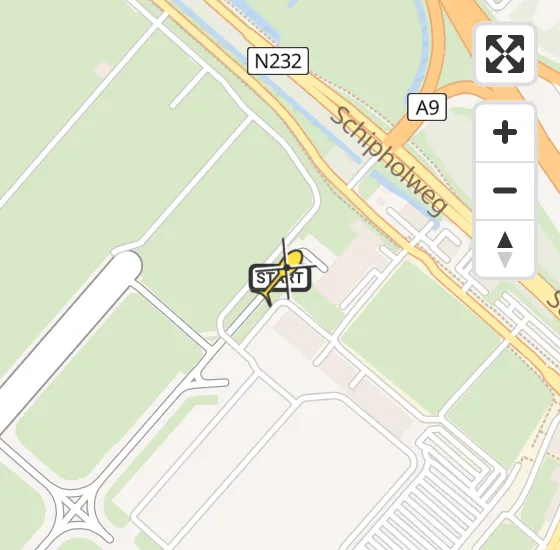 Vlucht Politiehelikopter PH-PXD van Schiphol naar Schiphol op maandag 7 april 2025 11:46
