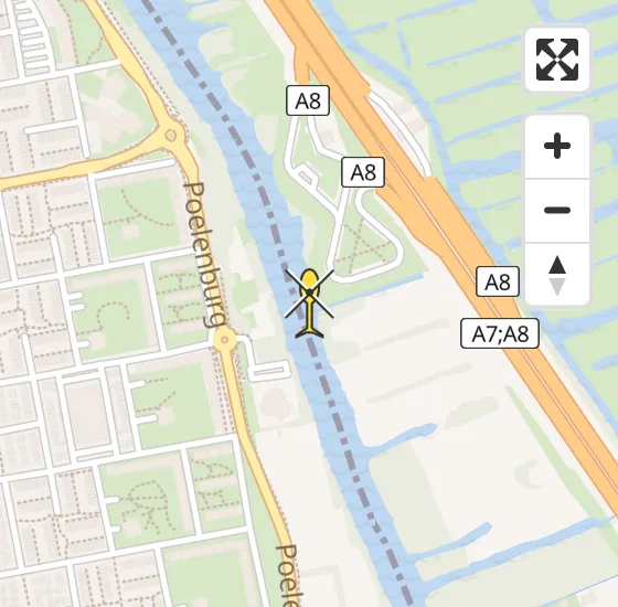 Vlucht Traumahelikopter PH-DOC van Oostzaan naar Oostzaan op maandag 7 april 2025 14:01