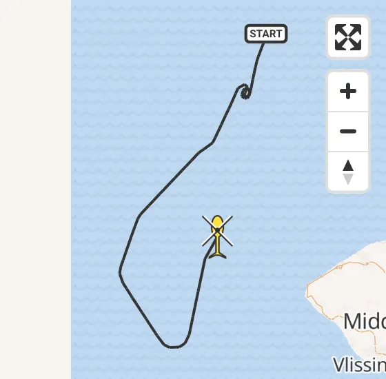 Vlucht Politiehelikopter PH-PXX van  naar  op donderdag 10 april 2025 18:58