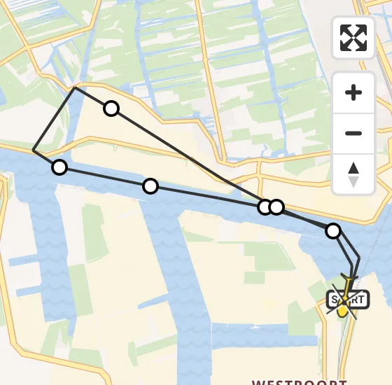 Vlucht Traumahelikopter PH-DOC van Amsterdam Heliport naar Amsterdam Heliport op zaterdag 12 april 2025 17:05