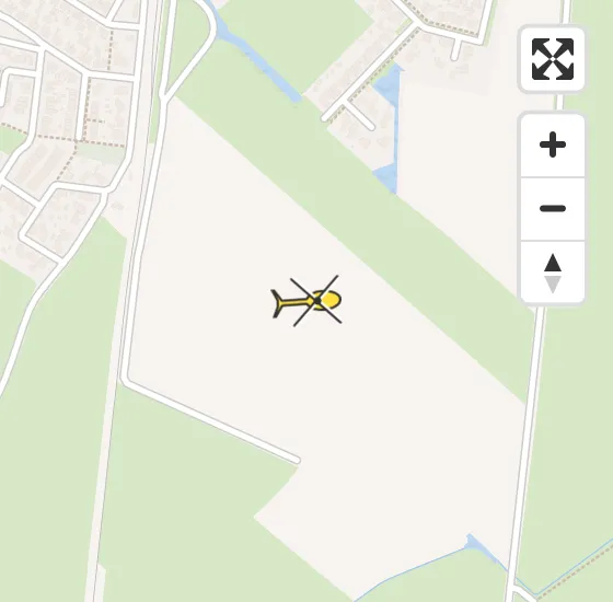 Vlucht Traumahelikopter PH-HVB van Baflo naar Baflo op zondag 27 april 2025 18:15