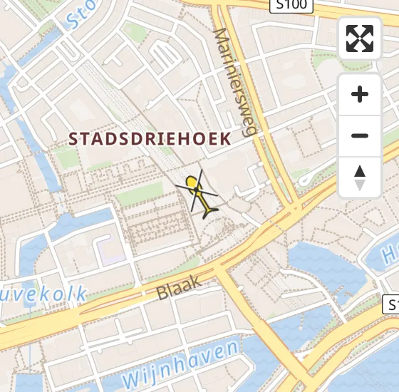 Vlucht Traumahelikopter PH-UMC van Rotterdam naar Rotterdam op woensdag 30 april 2025 15:12