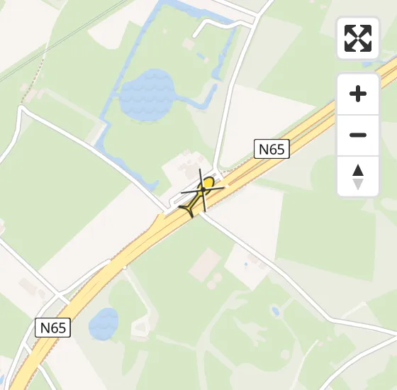 Vlucht Traumahelikopter PH-TTR van Vught naar Vught op woensdag 30 april 2025 17:40