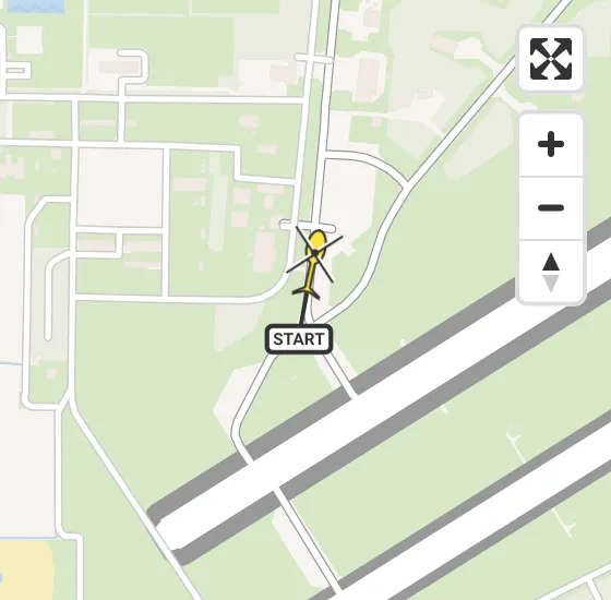 Vlucht Traumahelikopter PH-TTR van Vliegbasis Volkel naar Vliegbasis Volkel op donderdag 1 mei 2025 12:00