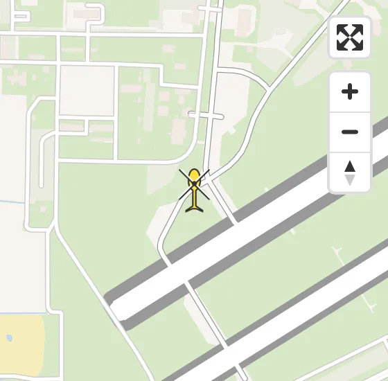 Vlucht Traumahelikopter PH-TTR van Vliegbasis Volkel naar Vliegbasis Volkel op donderdag 1 mei 2025 19:45