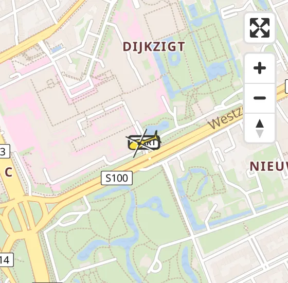 Vlucht Traumahelikopter PH-UMC van Erasmus MC naar Erasmus MC op donderdag 1 mei 2025 20:39