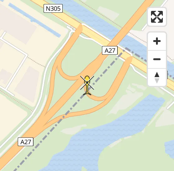 Vlucht Traumahelikopter PH-DOC van Almere naar Almere op donderdag 1 mei 2025 22:53
