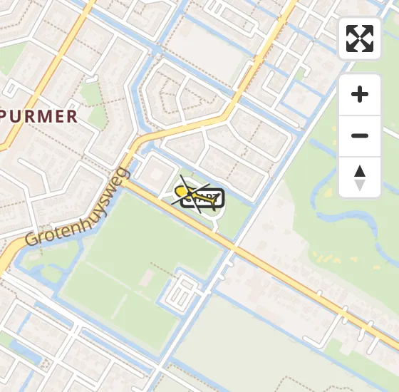 Vlucht Traumahelikopter PH-UMC van Purmerend naar Purmerend op donderdag 1 mei 2025 23:26