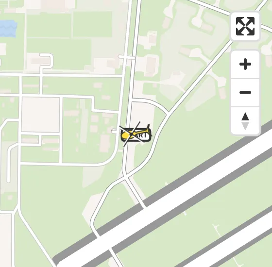 Vlucht Traumahelikopter PH-TTR van Vliegbasis Volkel naar Vliegbasis Volkel op vrijdag 2 mei 2025 14:05