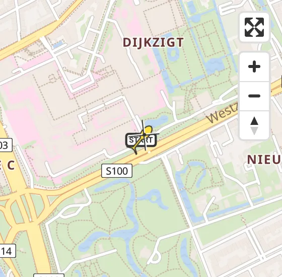 Vlucht Traumahelikopter PH-UMC van Erasmus MC naar Erasmus MC op zondag 4 mei 2025 22:37