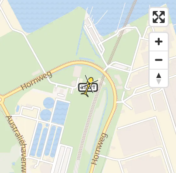 Vlucht Traumahelikopter PH-DOC van Amsterdam Heliport naar Amsterdam Heliport op dinsdag 6 mei 2025 19:12