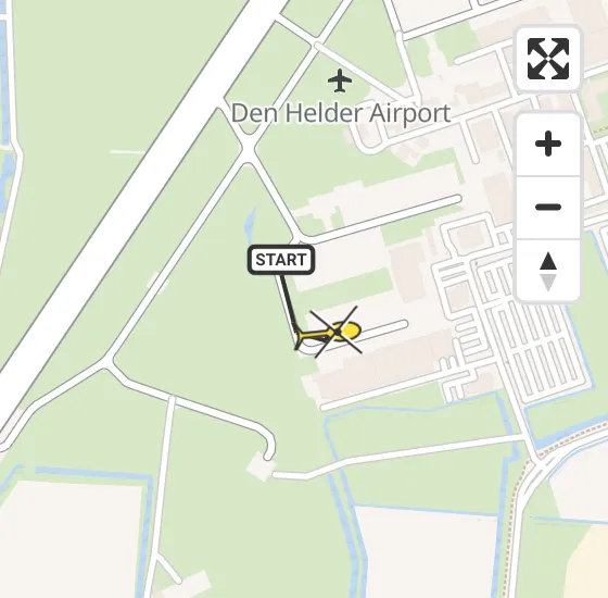 Vlucht Kustwachthelikopter PH-SAR van Vliegveld De Kooy naar Vliegveld De Kooy op dinsdag 6 mei 2025 20:31