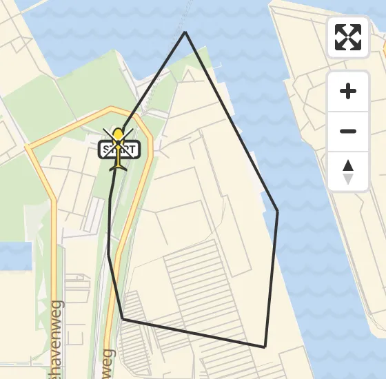 Vlucht Traumahelikopter PH-DOC van Amsterdam Heliport naar Amsterdam Heliport op donderdag 8 mei 2025 13:02