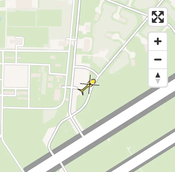 Vlucht Traumahelikopter PH-LLN onderweg vanuit Vliegbasis Volkel op donderdag 8 mei 2025 15:49