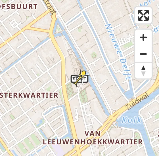 Vlucht Traumahelikopter PH-DOC van Delft naar Delft op donderdag 8 mei 2025 16:18