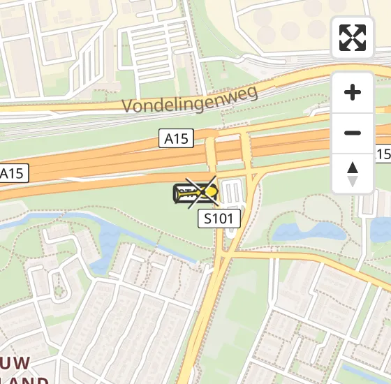 Vlucht Traumahelikopter PH-UMC van Hoogvliet naar Hoogvliet op vrijdag 9 mei 2025 4:51