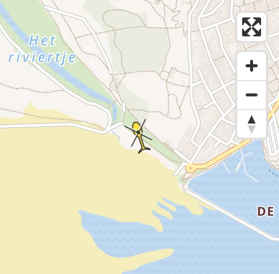 Vlucht Ambulancehelikopter PH-HOW van West-Terschelling naar West-Terschelling op vrijdag 9 mei 2025 10:53