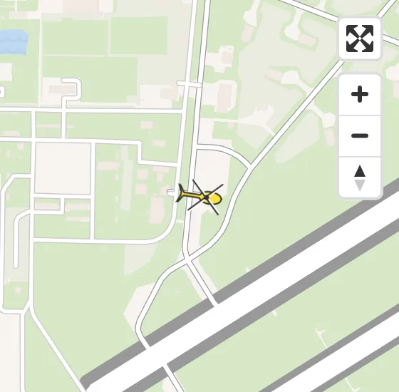 Vlucht Traumahelikopter PH-LLN onderweg vanuit Vliegbasis Volkel op vrijdag 9 mei 2025 16:35