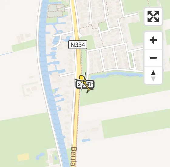 Vlucht Traumahelikopter PH-HVB van Giethoorn naar Giethoorn op vrijdag 9 mei 2025 17:48