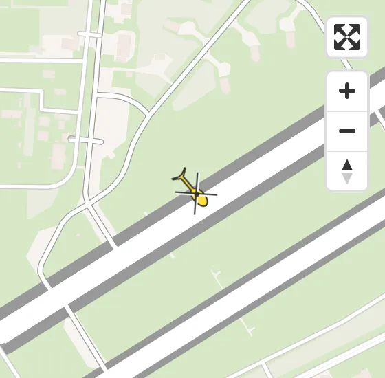 Vlucht Traumahelikopter PH-LLN onderweg vanuit Vliegbasis Volkel op vrijdag 9 mei 2025 18:01