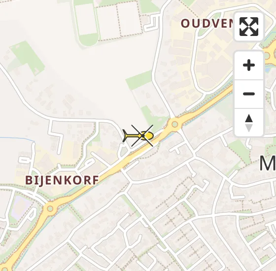 Vlucht Traumahelikopter PH-LLN onderweg vanuit Mierlo op vrijdag 9 mei 2025 18:10