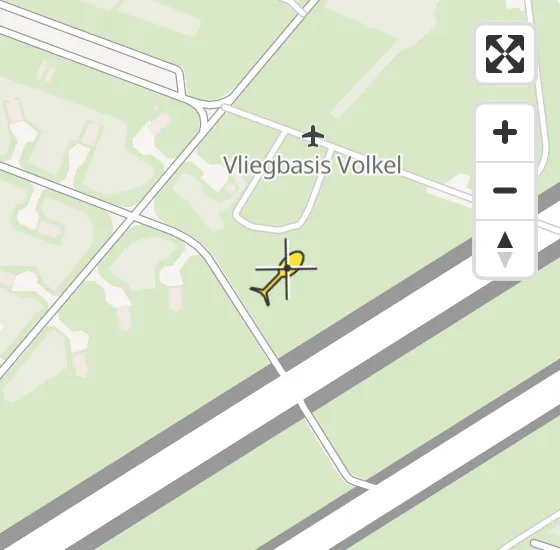 Vlucht Traumahelikopter PH-LLN onderweg vanuit Vliegbasis Volkel op vrijdag 9 mei 2025 22:19