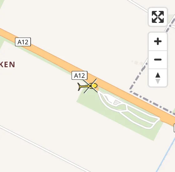 Vlucht Traumahelikopter PH-LLN onderweg vanuit Duiven op vrijdag 9 mei 2025 22:32