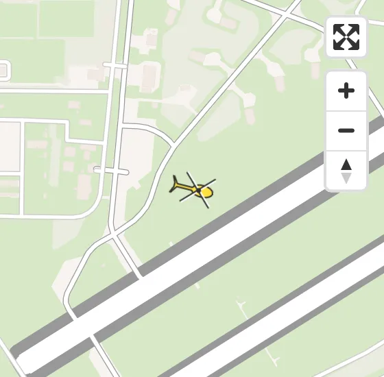 Vlucht Traumahelikopter PH-LLN onderweg vanuit Vliegbasis Volkel op zaterdag 10 mei 2025 9:26