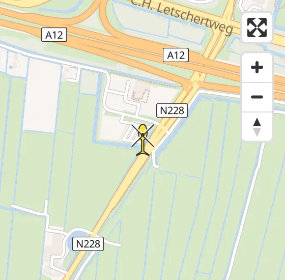 Vlucht Traumahelikopter PH-LLN onderweg vanuit De Meern op zaterdag 10 mei 2025 18:43
