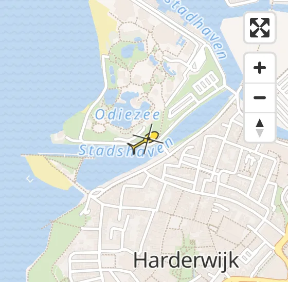 Vlucht Traumahelikopter PH-DOC van Harderwijk naar Harderwijk op zaterdag 10 mei 2025 22:44
