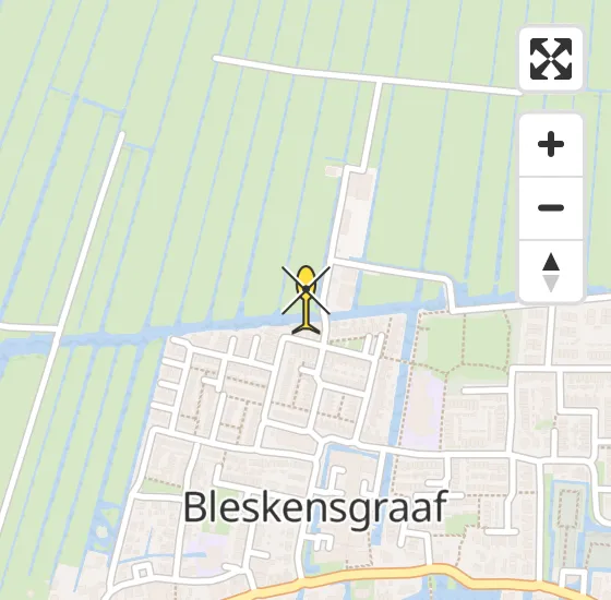 Vlucht Traumahelikopter PH-UMC van Bleskensgraaf ca naar Bleskensgraaf ca op zondag 11 mei 2025 2:33