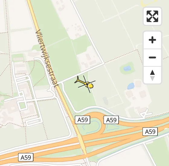 Vlucht Traumahelikopter PH-LLN onderweg vanuit Rosmalen op zondag 11 mei 2025 9:37