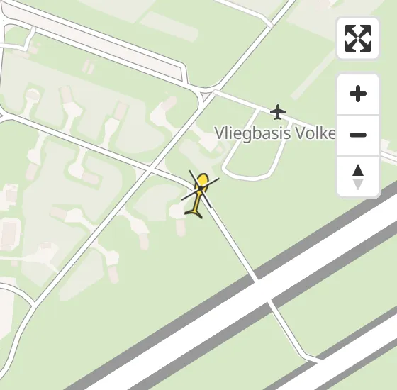 Vlucht Traumahelikopter PH-LLN onderweg vanuit Vliegbasis Volkel op zondag 11 mei 2025 12:42